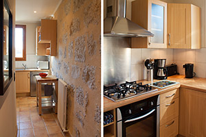 Apartement at La Turbie, Cote d'Azur, well equipped kitchen