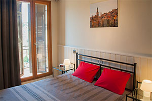 Appartement à La Turbie, Côte d'Azur, chambre confortable